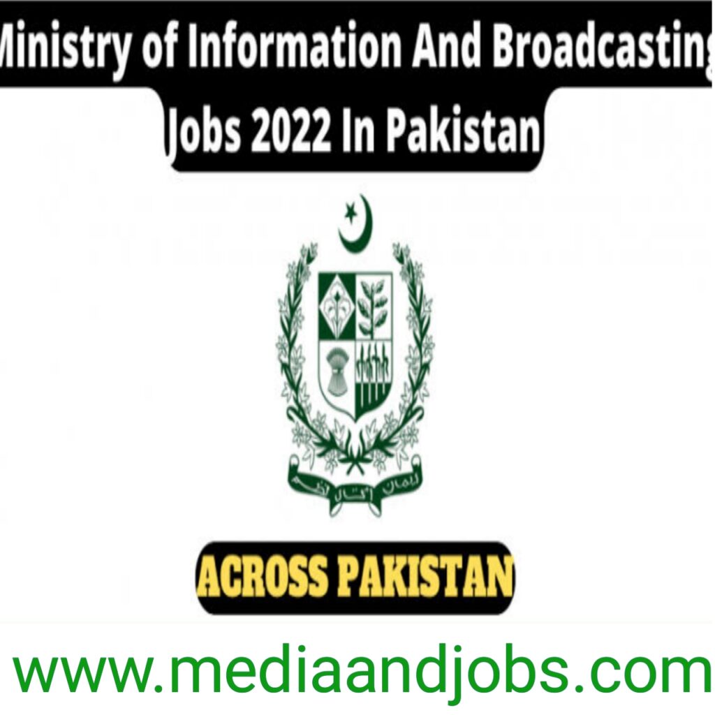 Ministry Of Information Jobs 2022