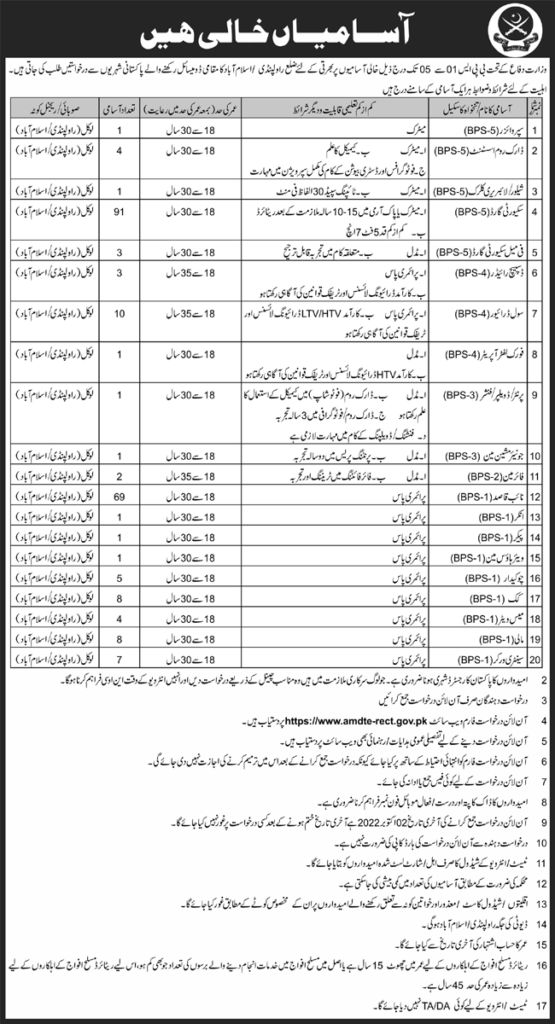 Ministry Of Defence Jobs 2022 || Latest MOD Ministry Of Defence Jobs 2022