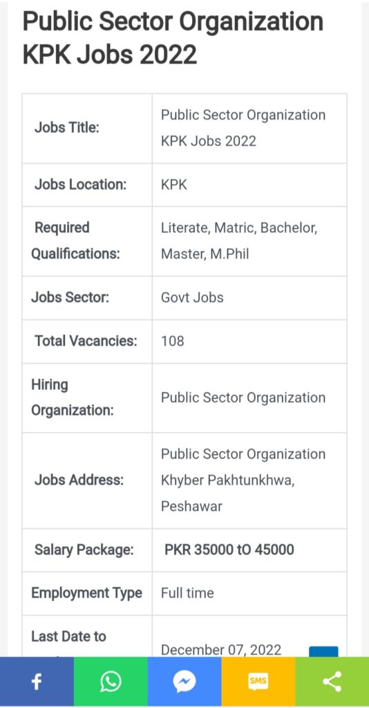 Public Sector Organization KPK Jobs 2022 - Public Sector Organization KPK Jobs 2022 | Apply Online at www.etea.edu.pk