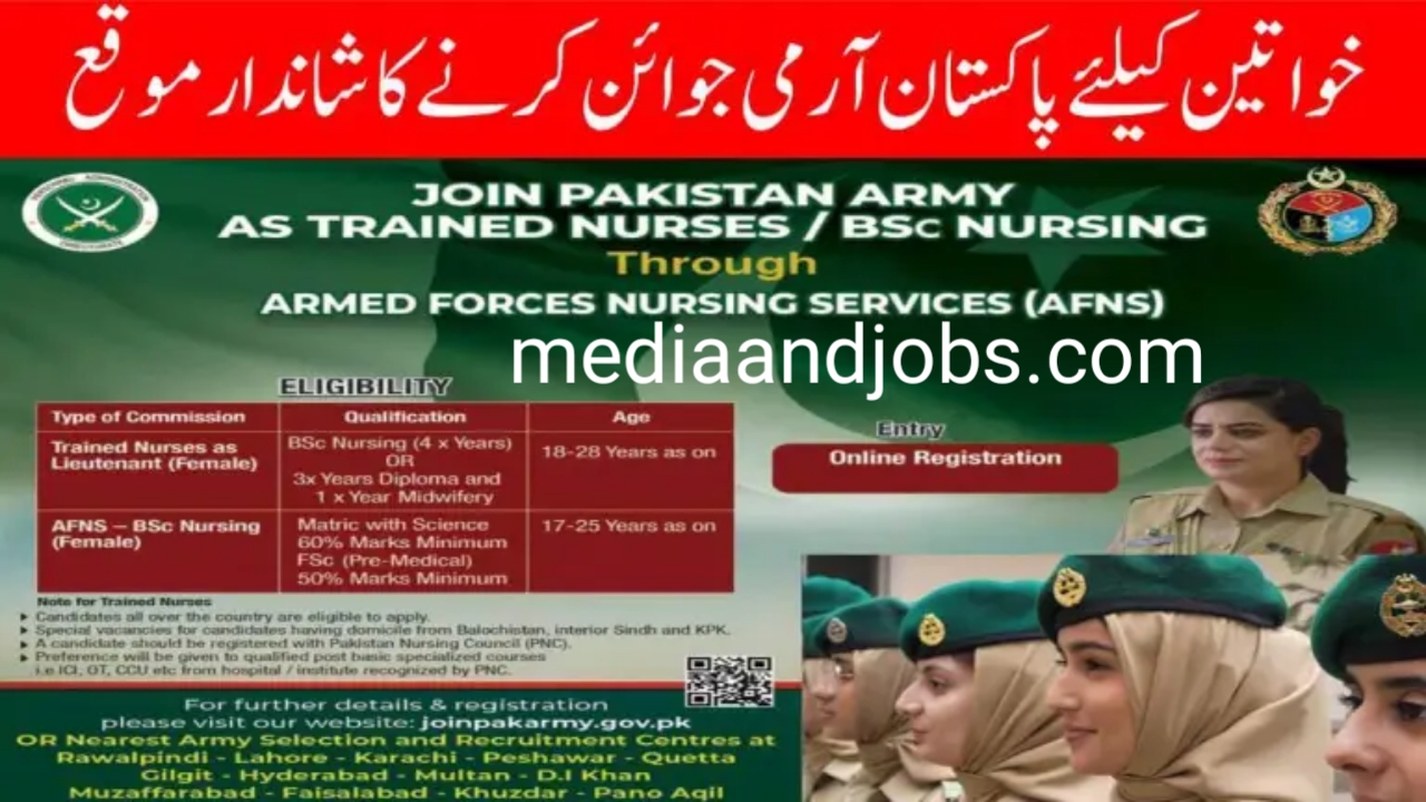 Join Pak Army As ANFS Jobs Online Registration 2023 - Pakistan Army Jobs