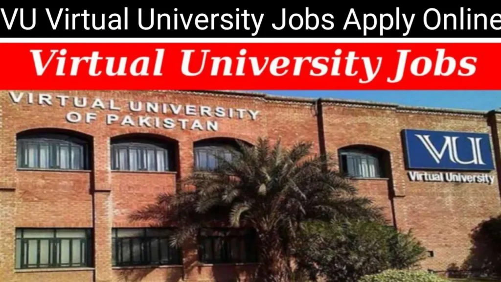 VU Virtual University Jobs Apply Online