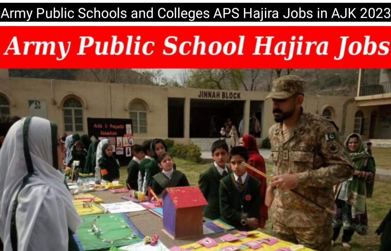 Army Public Schools and Colleges APS Jobs in 2023