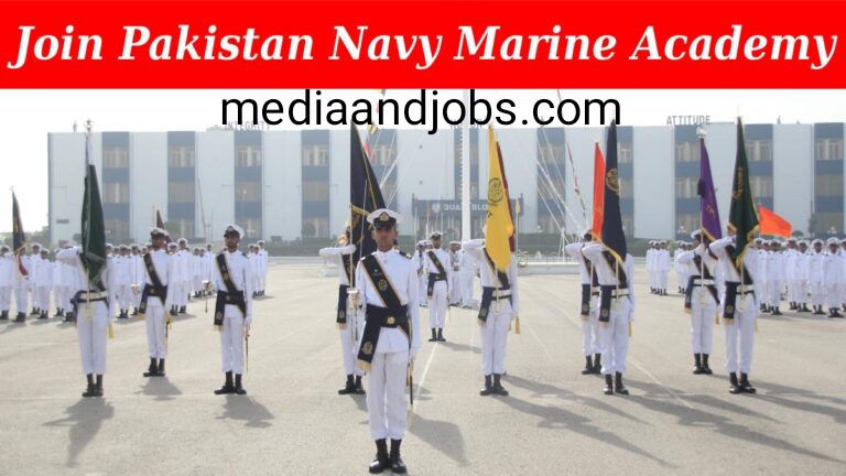 Join Pakistan Marine Academy Admission 2023 - Online Application