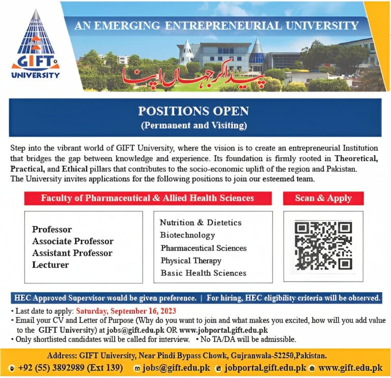 gift-university-jobs-2023-apply-online