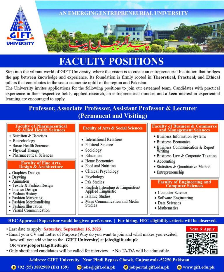 gift-university-jobs-2023-apply-online