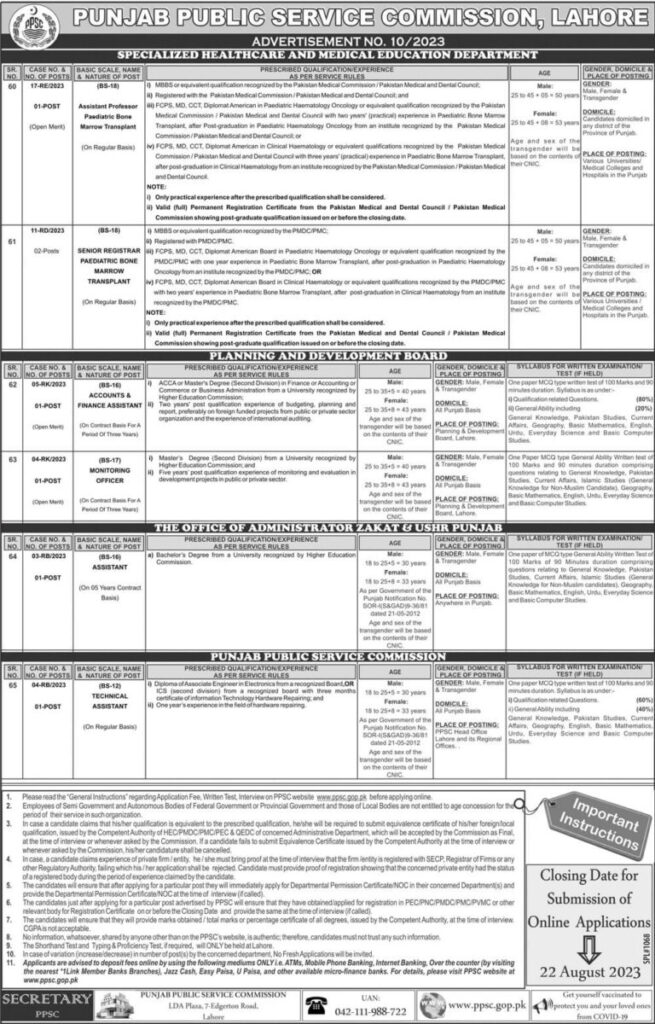 ppsc-jobs-2023-today-latest-ad-no-09-10