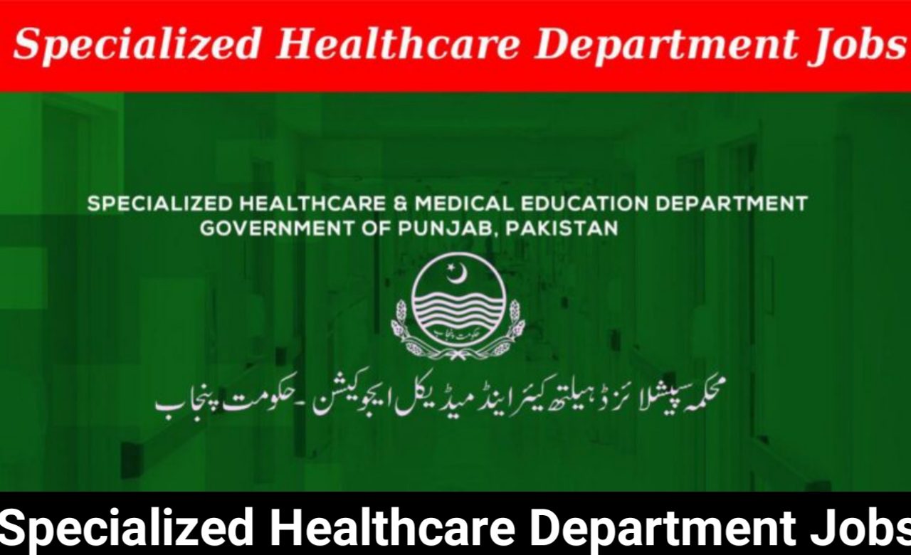 Specialized Healthcare Department Jobs