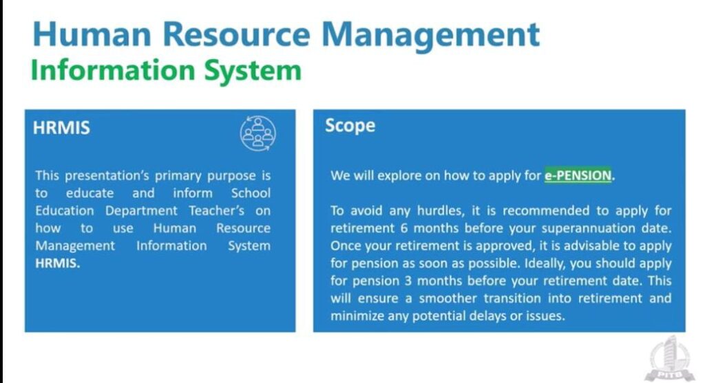 Apply Online for E-Retirement and E-Pension At least Six Months Before 2023