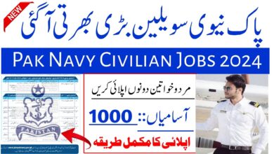 Pakistan Navy Recruitment 2024