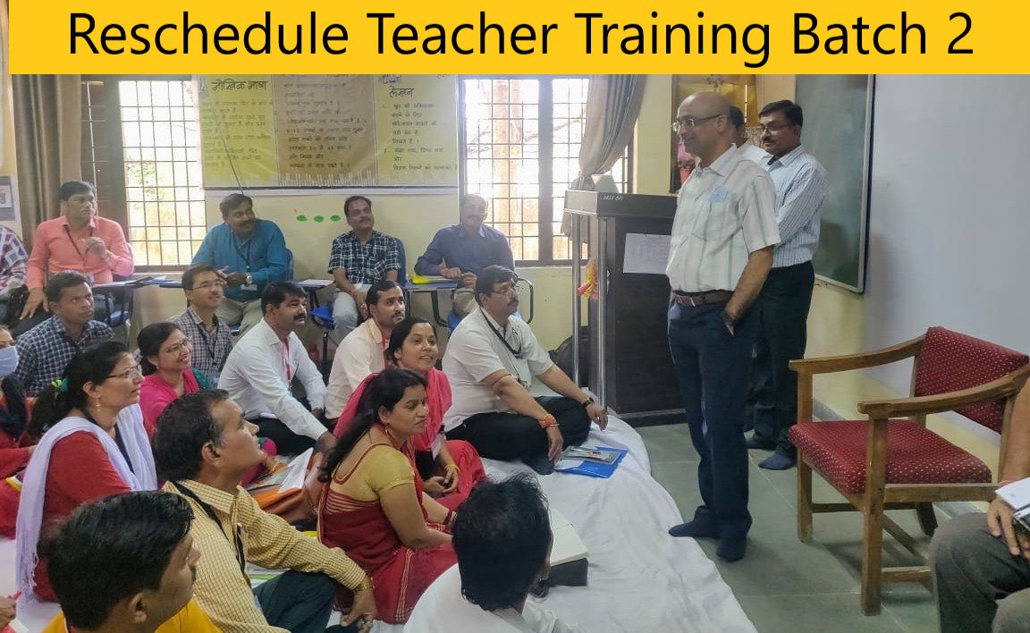 Reschedule Teacher Training Batch 2