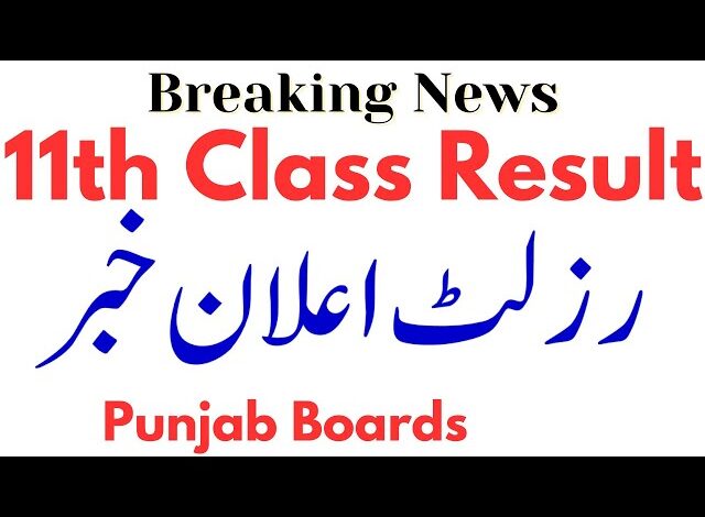 1st Year Result all Punjab 2024