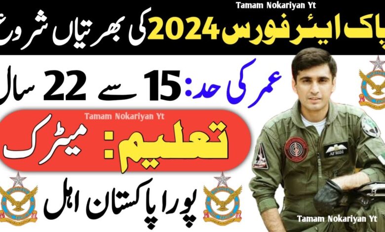 Join Pakistan Air Force Step-by-Step Guide