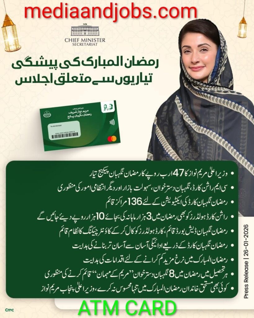 Ramzan Nigehban Card 2026 - Punjab Government’s Largest Ramzan Relief Initiative