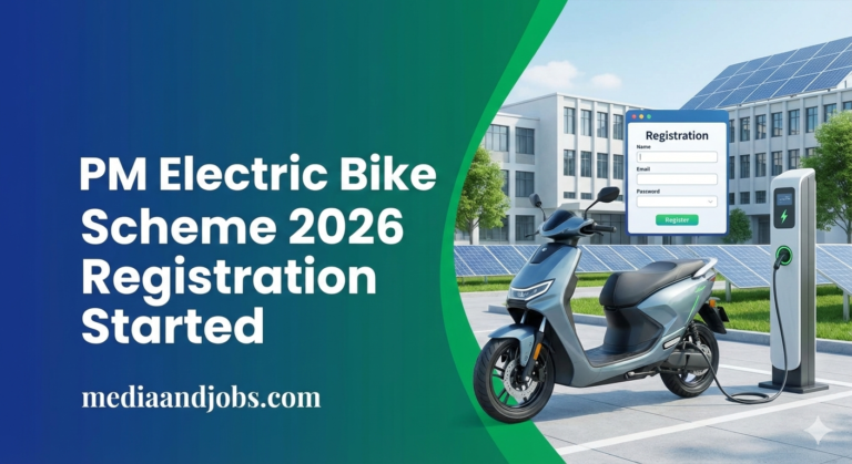 PM Electric Bike Scheme 2026 Registration Started