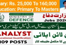 Ministry Defence Jobs 2026 Registration