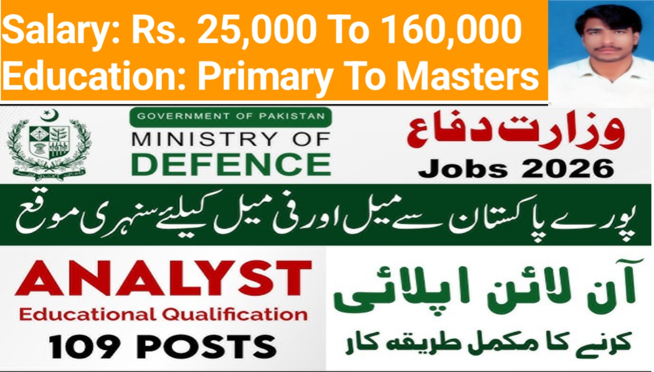 Ministry Defence Jobs 2026 Registration