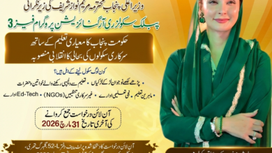 Punjab School Reform Program 2026