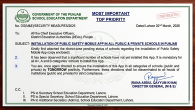 Punjab Schools Mandatory Public Safety App Deadline – 3 March 2026