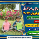 Punjab (STIs) Teacher Internship April 2026