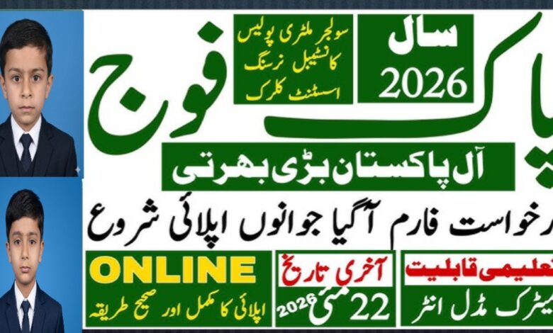 Pakistan Army Soldier Recruitment 2026