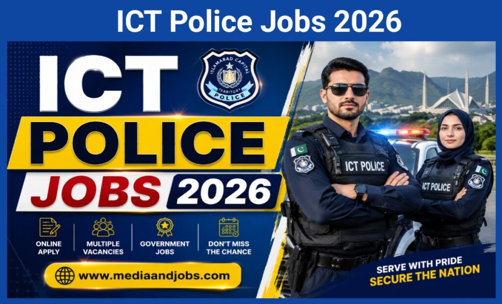 Apply Now - ICT Police Jobs 2026 [Official Advertisement]
