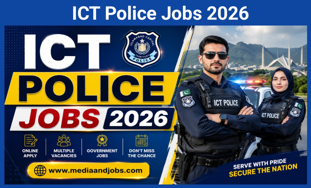 Apply Now - ICT Police Jobs 2026 [Official Advertisement]