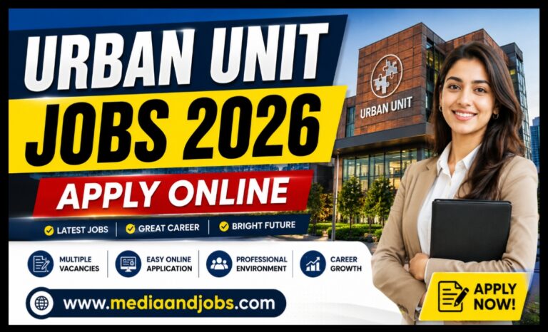 Urban Unit Jobs 2026 Apply Online