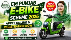 CM PUNJAB E-BIKE SCHEME 2026 - APPLY ONLINE & REGISTRATION NOW