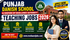 Punjab Danish School And Centers Of Excellence Authority Teaching Jobs 2026
