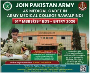 Join Pak Army As Captain 2026