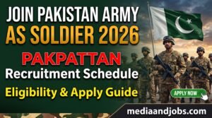 Join Pakistan Army as Soldier 2026 - Pakpattan Recruitment Schedule Eligibility & Apply Guide