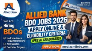 Allied Bank BDO Jobs 2026: Apply Online & Eligibility Criteria (Fresh Graduates)